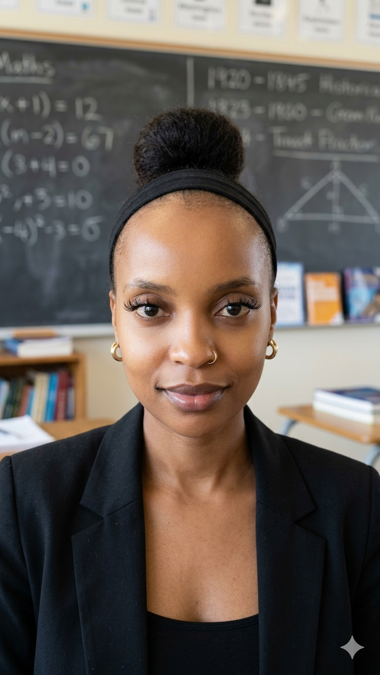 Azande Kubheka in classroom setting